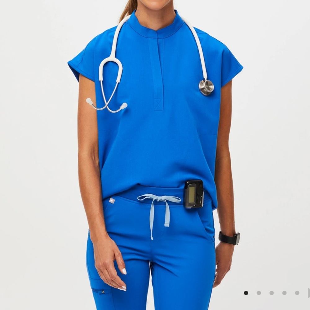 Figs scrub set in Royal Blue
Rafaela Top + Zamora Jogger Pants